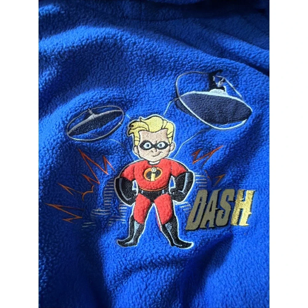 Vintage Disney The Incredibles Dash Boys Bathrobe No Tag See Measurements 5/6